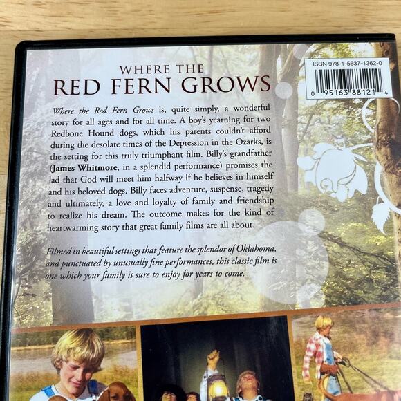 Where the Red Fern Grows DVD  Dayton Video Bridgestone Multimedia Group 2008 - Picture 4 of 7